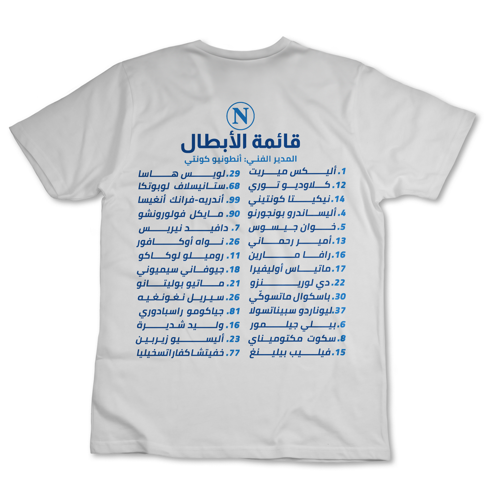 قائمة الأبطال - نابولي