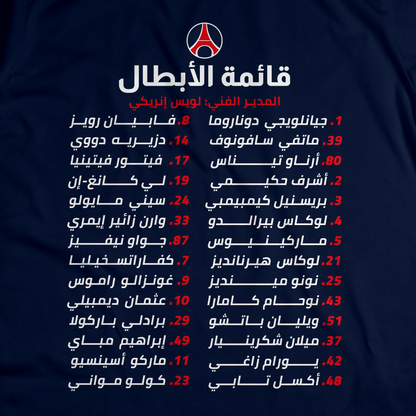 قائمة أبطال الدوري - باريس سان جيرمان
