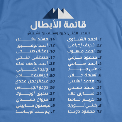 قائمة الأبطال -بيراميدز